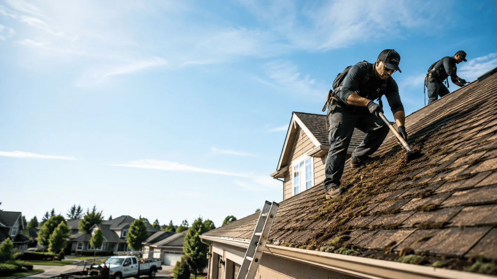 Roof Moss Removal in El Monte, CA near me
